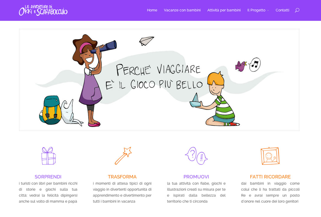 Realizzazione siti web trento -  okkiescarabocchio 0